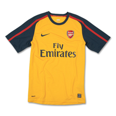 Arsenal Away kit 08/09