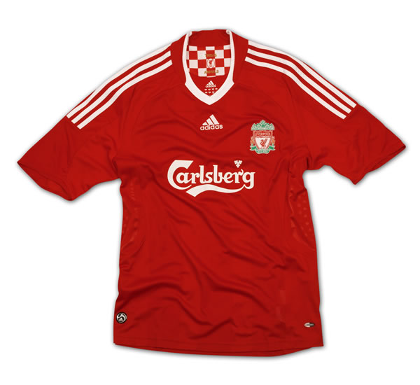 Liverpool Home kit 08/09